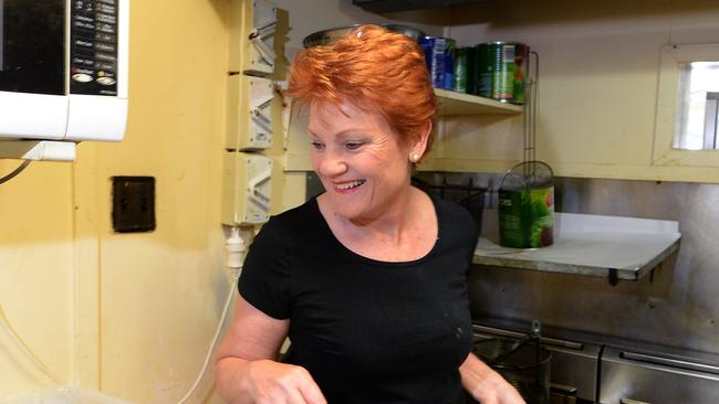 Senator Pauline Hanson.