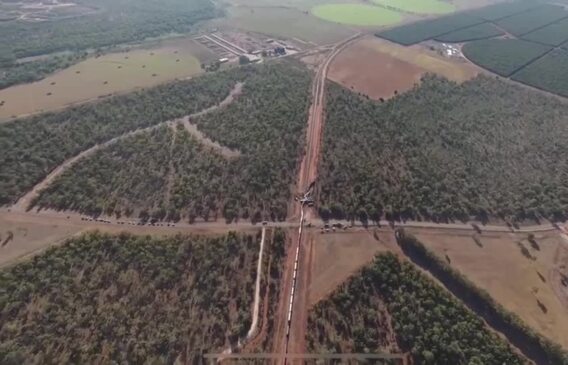 Train derails in Katherine