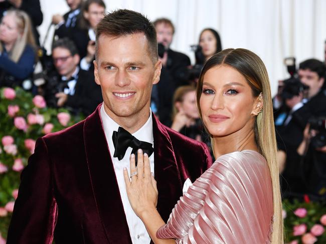 NEW YORK, NEW YORK - MAY 06: Gisele BÃ¼ndchen and Tom Brady attend The 2019 Met Gala Celebrating Camp: Notes on Fashion at Metropolitan Museum of Art on May 06, 2019 in New York City. (Photo by Dimitrios Kambouris/Getty Images for The Met Museum/Vogue)