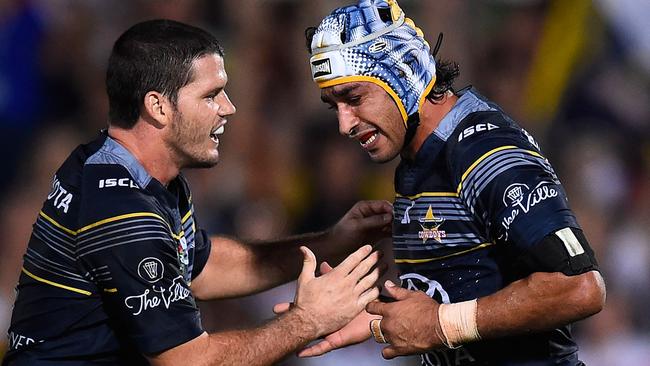 Johnathan Thurston kicks Cowboys home in thriller against Broncos ...