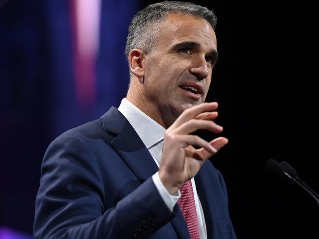 25/6/24. Premier Peter Malinauskas announcing South Australia's Housing Roadmap in a major speech at the Adelaide Convention Centre.Picture: Keryn Stevens