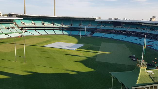 New turf has been laid at the SCG.