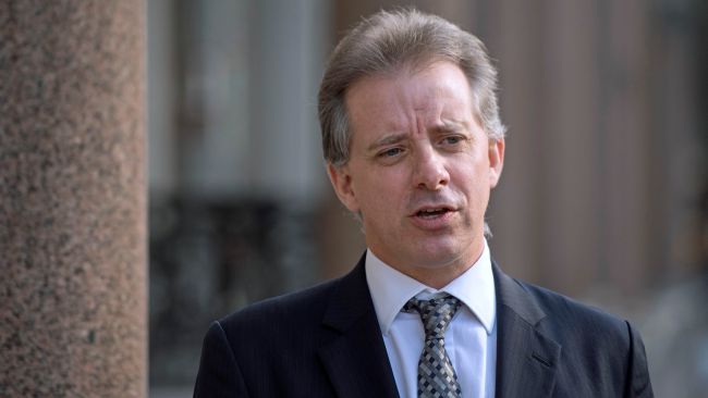 Christopher Steele, who ran the Russian desk at M16 in London, has backed claims Russian President Vladimir Putin is suffering from a serious illness. Picture: Getty Images