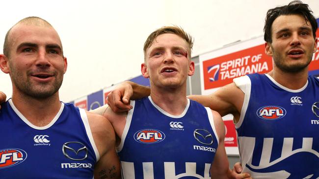 Ben Cunnington and Jack Ziebell continue to get it done for North. Pic: Getty Images