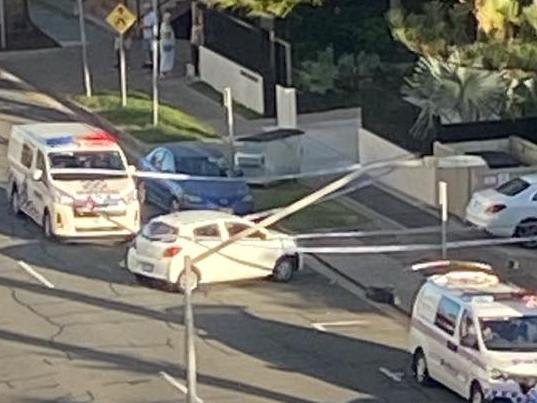 Emergency services were called to an accommodation provider on Trickett Street around 2.40pm on Tuesday following reports of a woman being struck by a vehicle.  Picture: Facebook