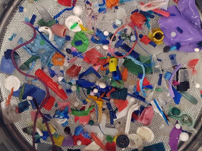 Plastic never disappears from the environment — it just gets broken down into smaller and smaller pieces. Picture; AUSMAP