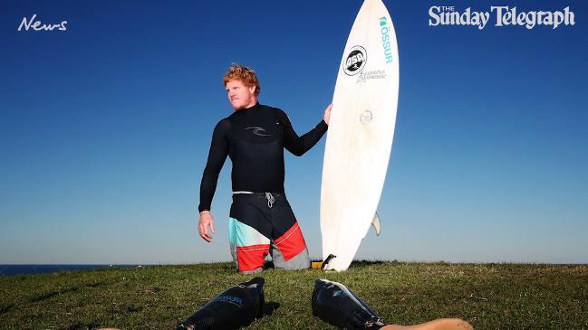 Newcastle surf school teaches disabled kids to surf