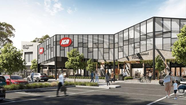 The precinct will feature an IGA supermarket as well as other amenities: Picture: Supplied