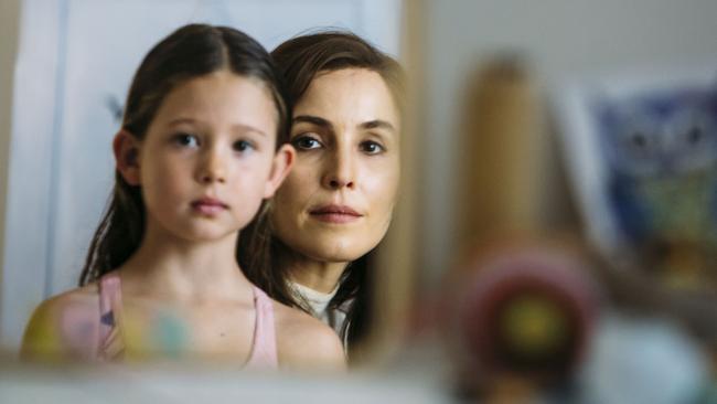 Annika Whiteley and Noomi Rapace.