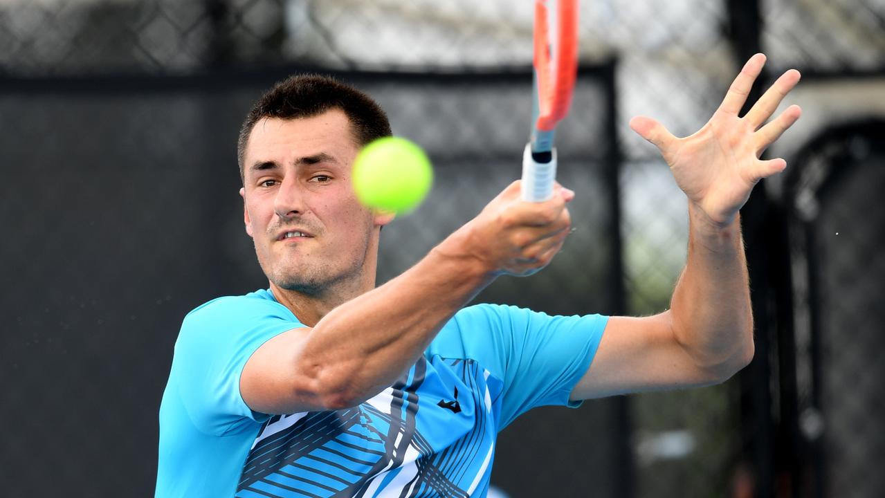 Bernard Tomic has scraped through in the qualifiers. Picture: NCA NewsWire / Dan Peled