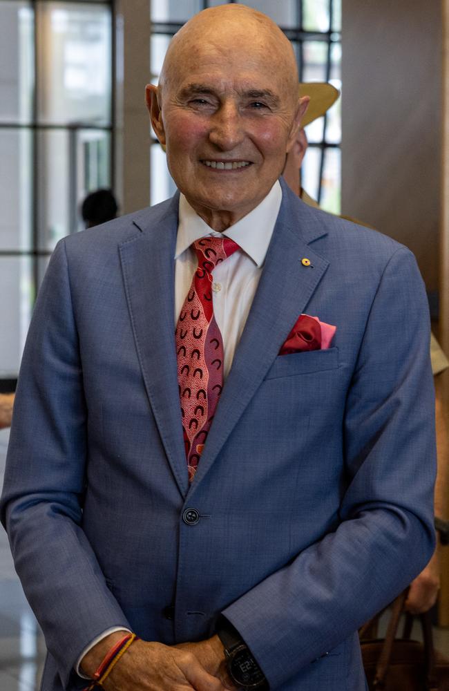 His Honour Professor the Honourable Hugh Heggie AO PSM at the NT Board of Studies Awards. Picture: Pema Tamang Pakhrin