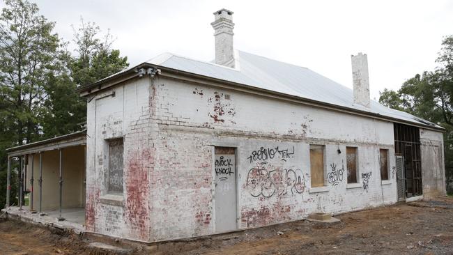 A look at Thornton Hall before Mr Cipollone and his team started restoring it. Picture: Matthew Sullivan