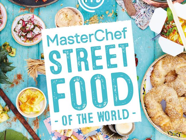 MasterChef Street Food of the World Book cover, supplied