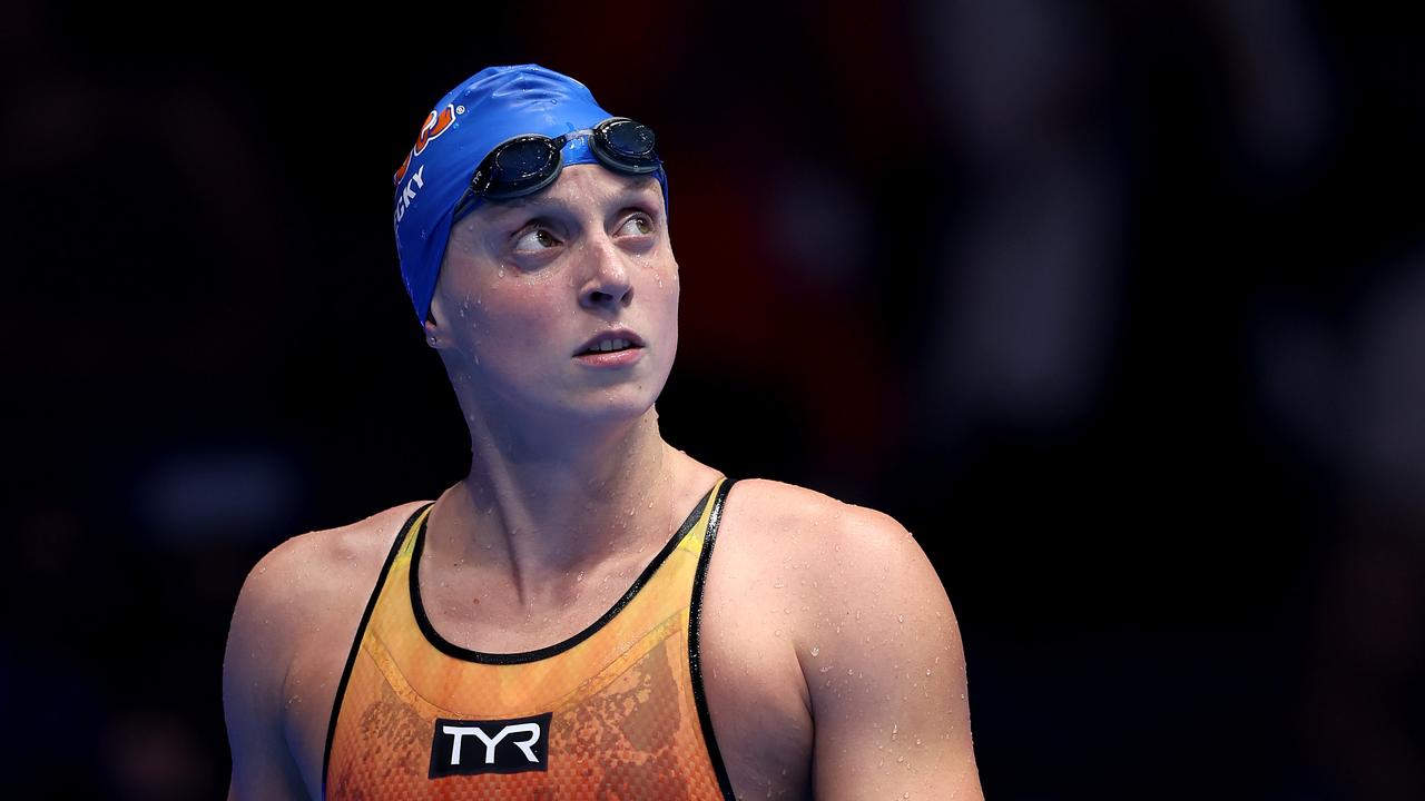 Katie Ledecky Wednesday threw down the gauntlet to Ariarne Titmus.