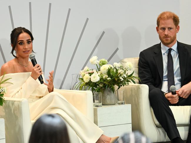 Meghan and Harry hit out at Meta’s new changes. Picture: Bryan Bedder/Getty Images