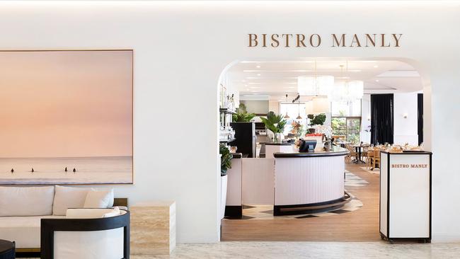 The hotel’s restaurant – Manly Bistro – has a great breakfast buffet. Picture: Supplied