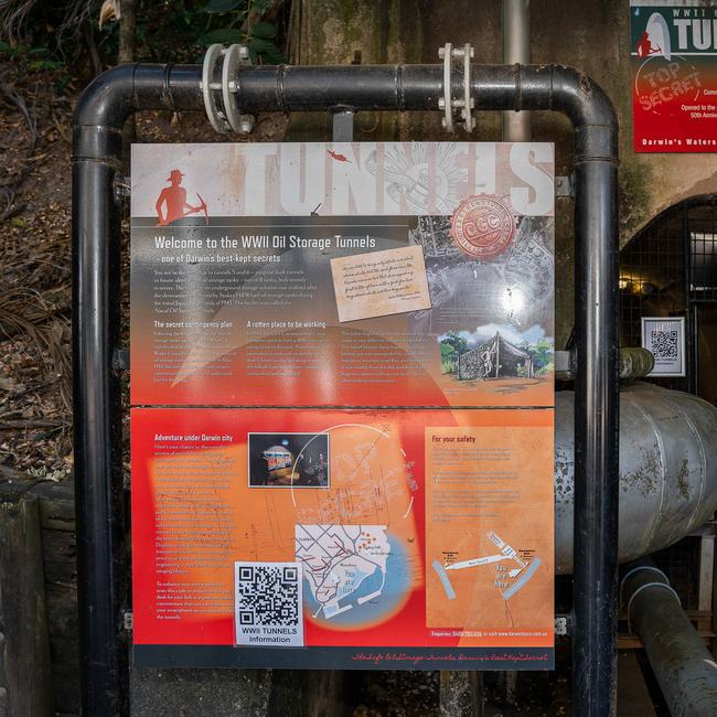 World War II Darwin Tunnels, Australia Underground Museum introduces its first AADFA MAN Experience in Darwin Waterfront. Picture: Pema Tamang Pakhrin