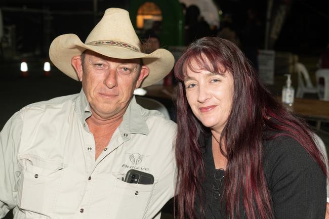 Paul Newman and Anna Deguara at the NQ's Rock'N Country 2022.Picture: Michaela Harlow