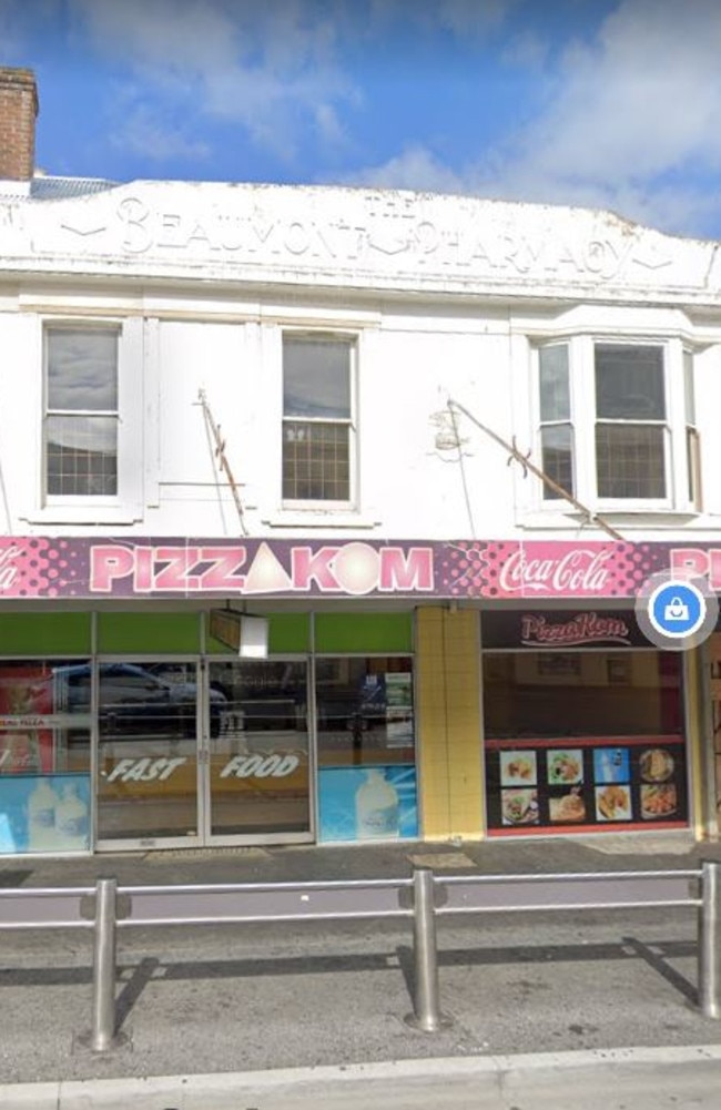 Pizzakom Launceston. Picture: Google Street View