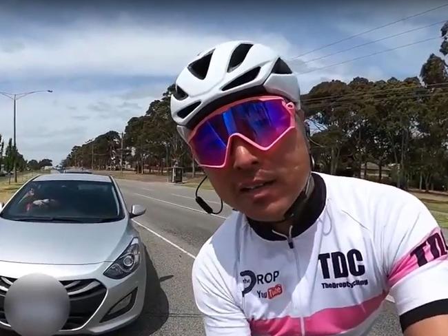 Cyclist Nick Zhang. Picture: Supplied