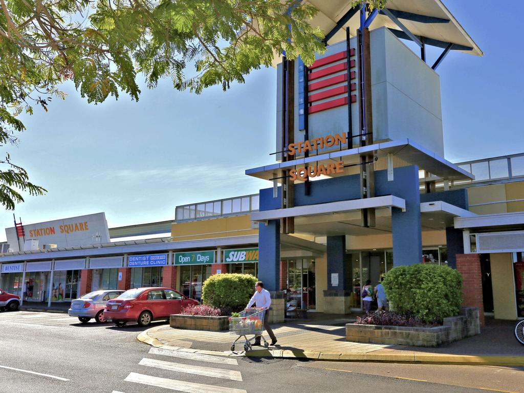 Station Square Shopping Centre, where staff have been told their cars will be towed if they leave them in the centre car park.
