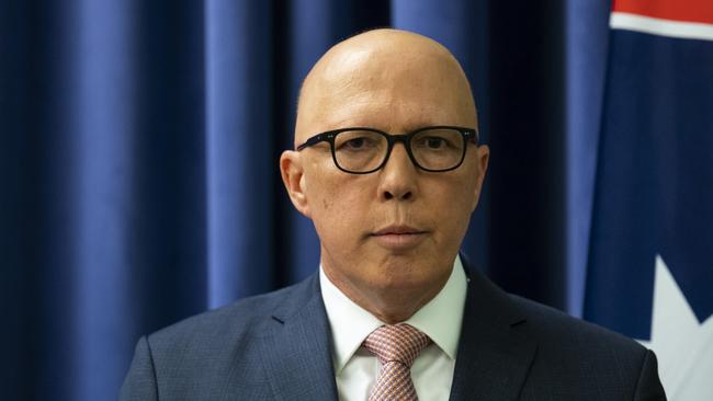 ‘Strong victory’: Peter Dutton. Picture: NCA NewsWire / Martin Ollman