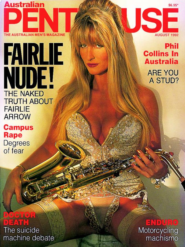 The cover of Penthouse from Aug 1992