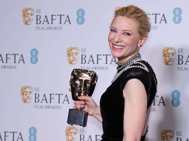 Cate Blanchett, a winner at last month’s BAFTA Film Awards, will receive a copy of local book “The Power to Rise Above” at this year’s Oscars (Photo by Stephane Cardinale - Corbis/Corbis via Getty Images)