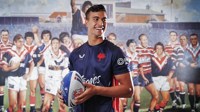 Joseph Suaalii has been given an exemption by the NRL to make his debut at age 17. Picture: Sam Ruttyn