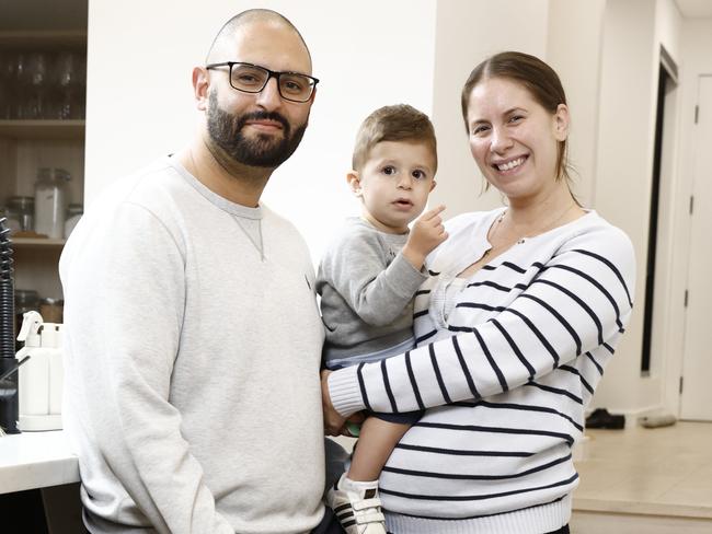 WEEKEND TELEGRAPH 9TH APRIL 2024Pictured at the home they are selling at Padstow Heights is Stephen Michaels, Magdeleine Hountalas and their son James Michaels.Padstow / Padstow Heights has been revealed by Canstar research group as a hot spot to purchase.Picture: Richard Dobson