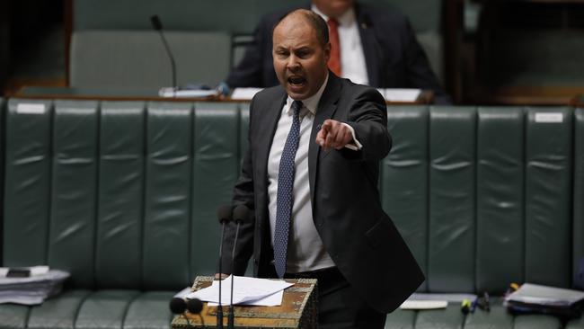 On Tuesday, Treasurer Josh Frydenberg delivered one of the best speeches heard in the House of Representatives in decades. Picture: Sean Davey