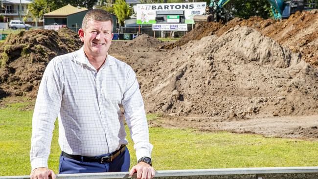 CEO of Wynnum Manly Leagues Club Craig Thomas. (AAP Image/Richard Walker)