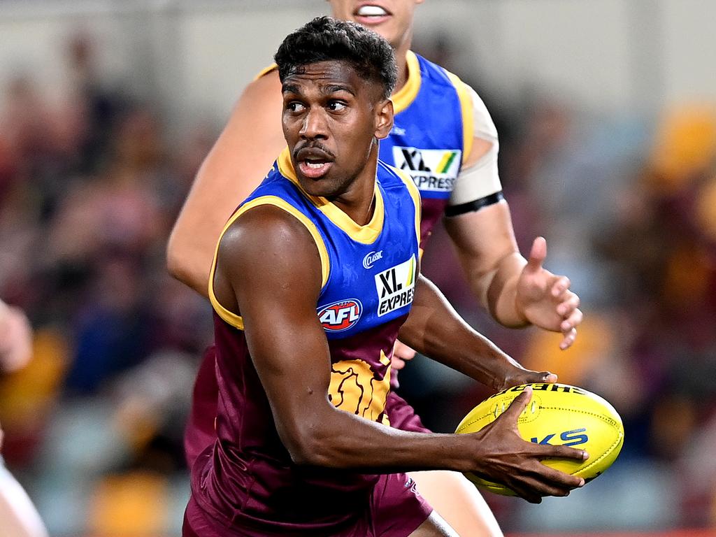 Can Keidean Coleman lock down a spot in Brisbane’s best 22? Picture: Bradley Kanaris/Getty Images