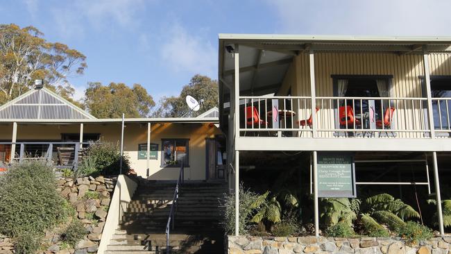 The Bronte Park Chalet, which was a piece of Central Highlands’ history, before it was sadly destroyed by fire in 2018. Picture: Nikki Davis-Jones