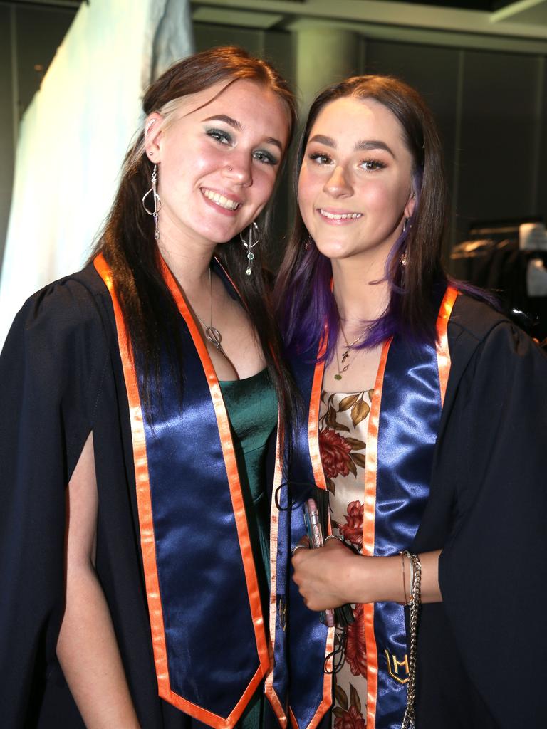 Western Heights College graduation at GMHBA stadium. Picture: Mike Dugdale