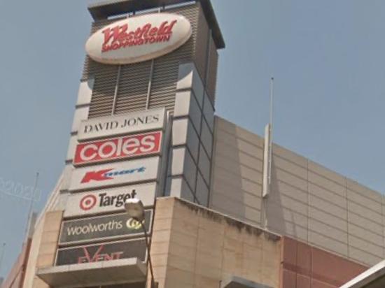 Screen grabs from Google Street view of Burwood Westfield