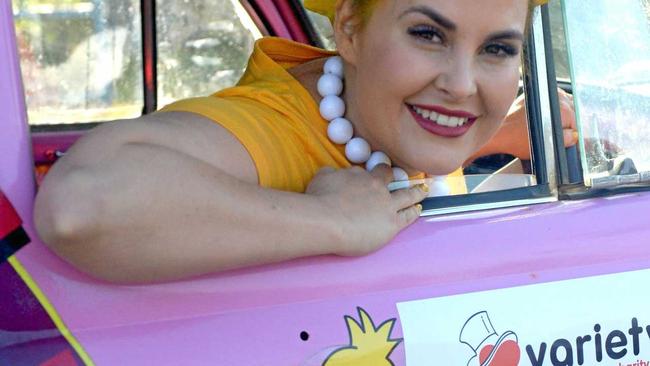Amelia Holgate is giving the 2019 Variety Bash a go to raise funds for children's charities. Picture: Jann Houley