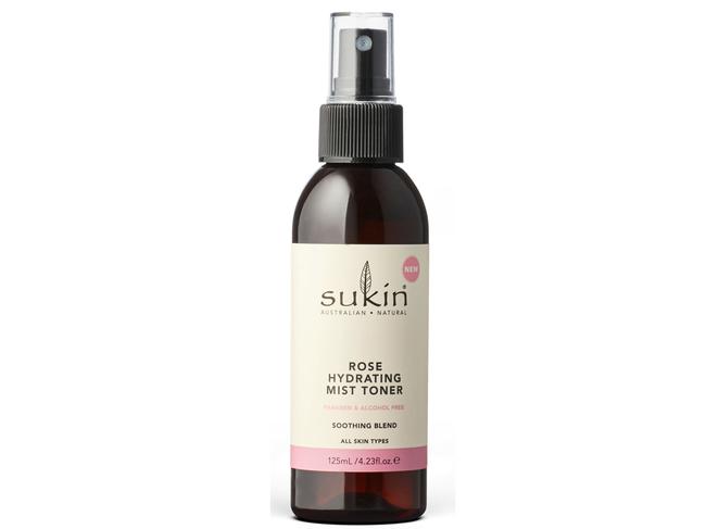 Sukin Rose Hydrating Mist Toner has such a huge cult following it sells every 40 seconds. 