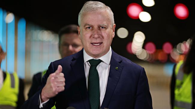 The travel bubble plans between the Northern Territory and New Zealand were announced today by Deputy prime Minister Michael McCormack. Picture: NCA NewsWire/Adam Yip