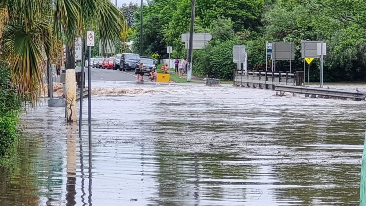 Flooding at Laidley. Piicture: Christine Walker