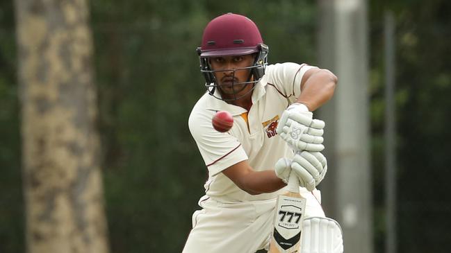 North Balwyn skipper Nitesh Patel. Picture: Stuart Milligan