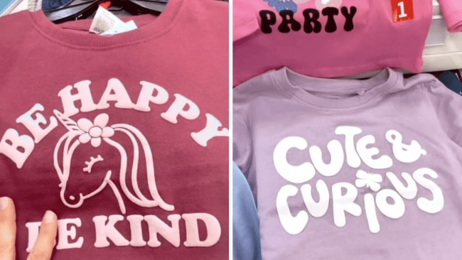 What's on offer for the girls... Image: TikTok / @curvatureclothing