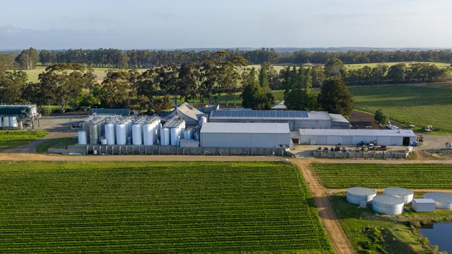 West Cape Howe has 104ha under vine and capacity to process 5000 tonnes of wine in WA’s Mt Barker region.