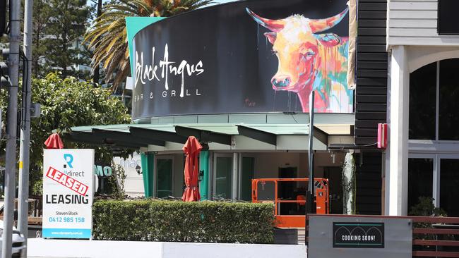 Black Angus in Surfers Paradise. Picture Glenn Hampson.