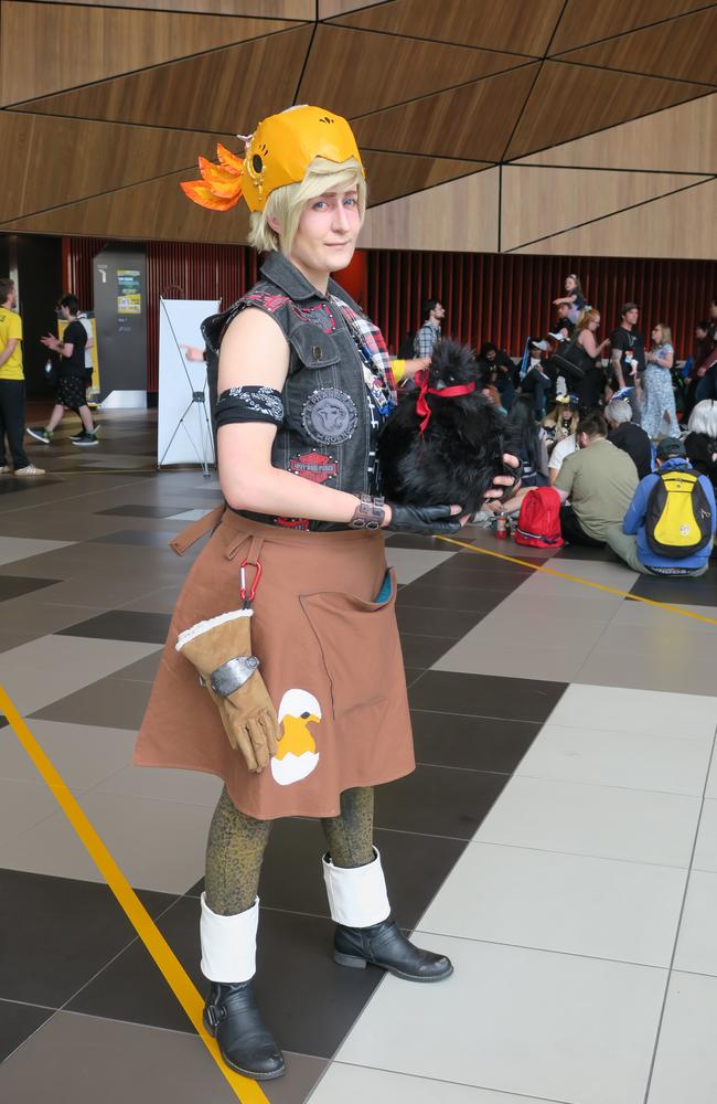 Natalie at the 2024 PAX Aus Convention at the Melbourne Convention and Exhibition Centre. Picture: Gemma Scerri