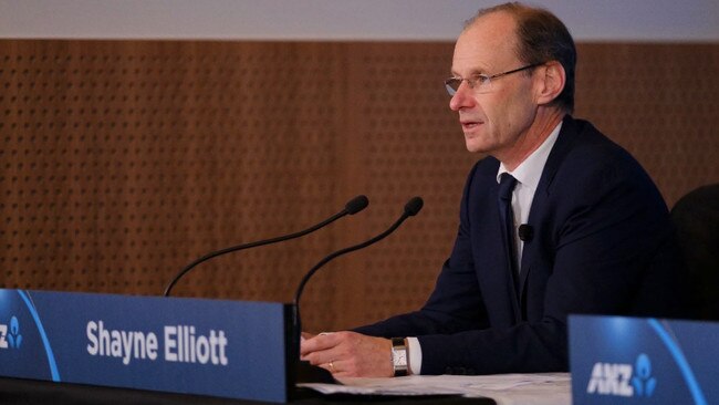 ANZ chief executive Shayne Elliott says ‘where stuff goes and where it comes from has shifted’.