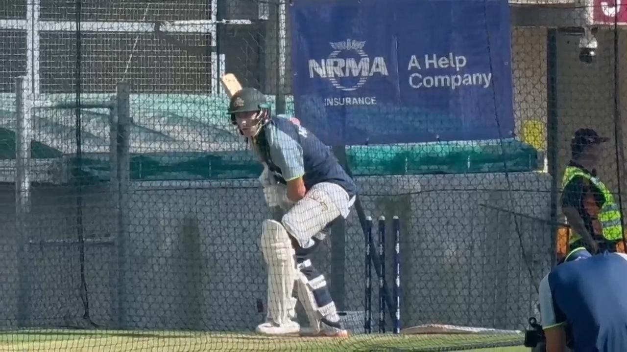 Confident Australia train at Gabba ahead of 3rd Test