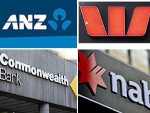 ANZ, WESTPAC, COMMONWEALTH BANK, NAB BANK LOGO