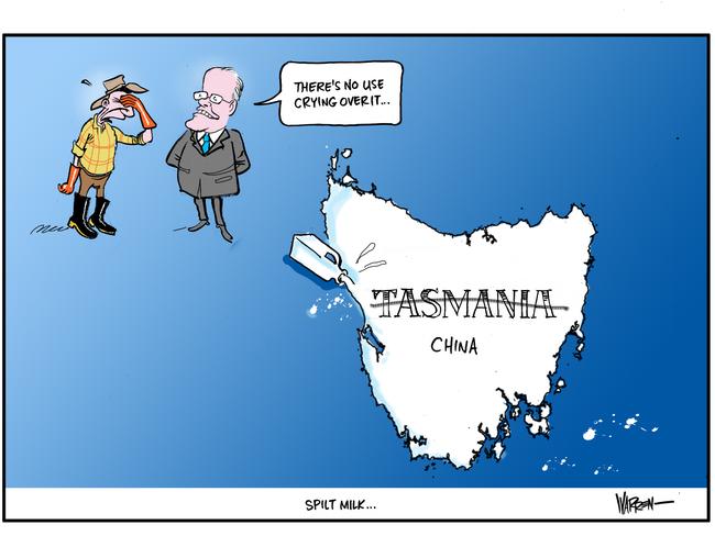 Cartoonist Warren Brown’s view.