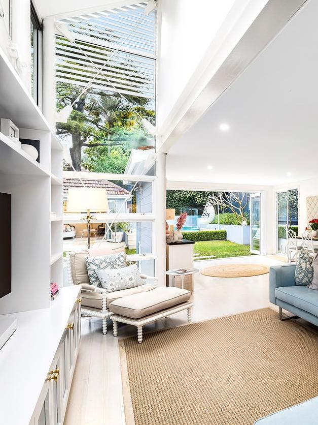 … has listed her Rose Bay home.